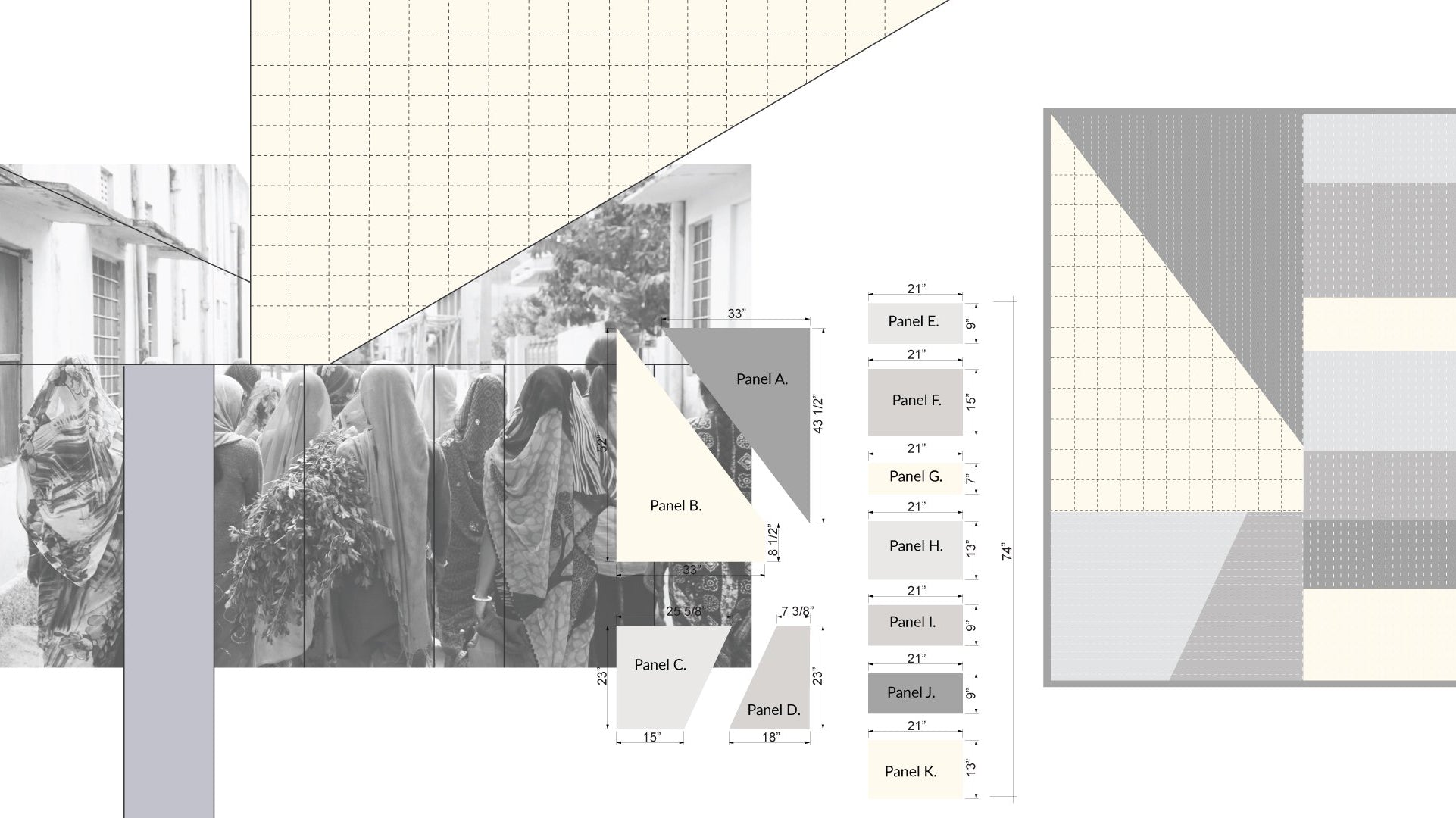 Design plans and compositional patterns from the narrative collection