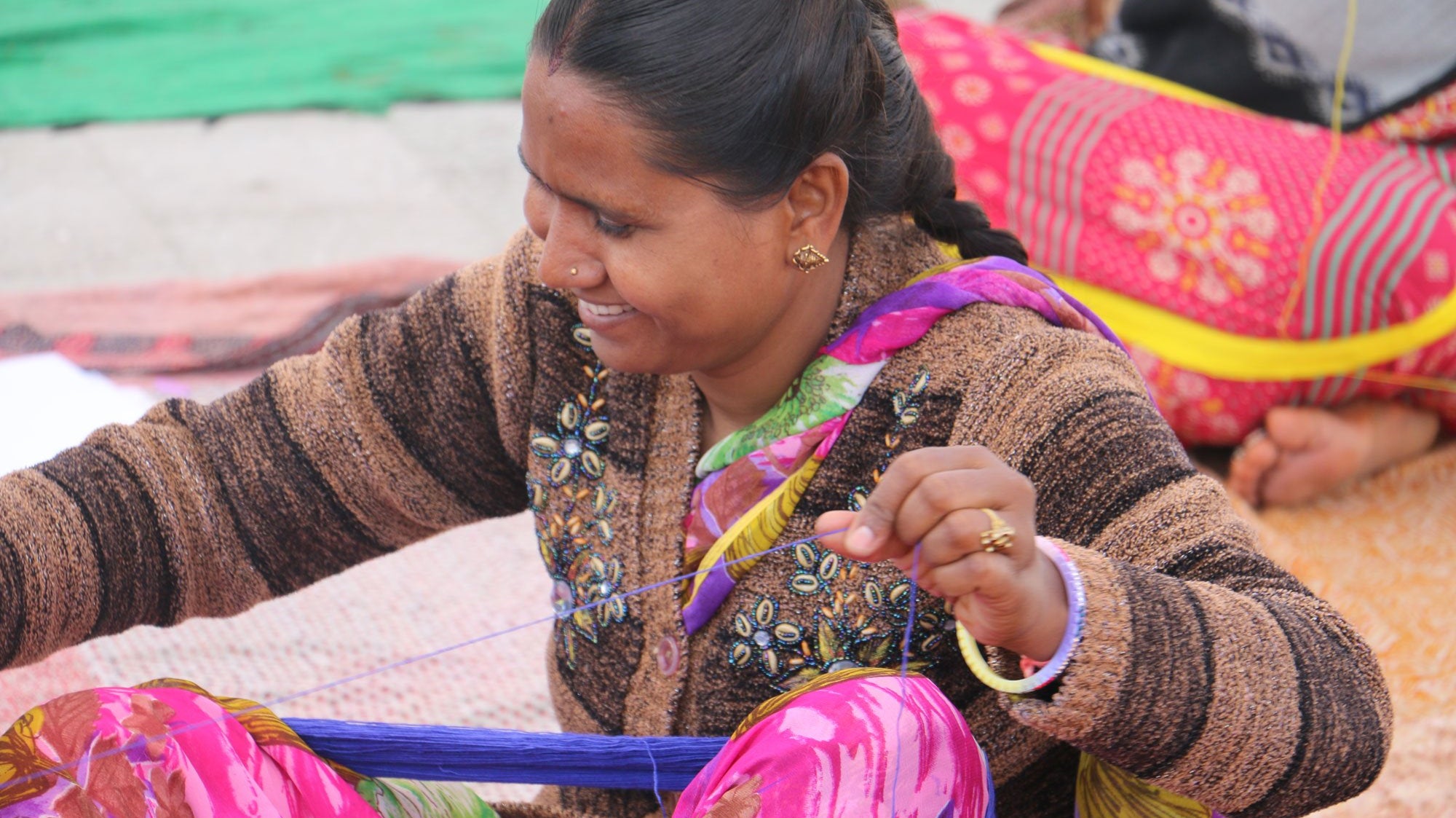 One of Anchal's artisans Laxmi