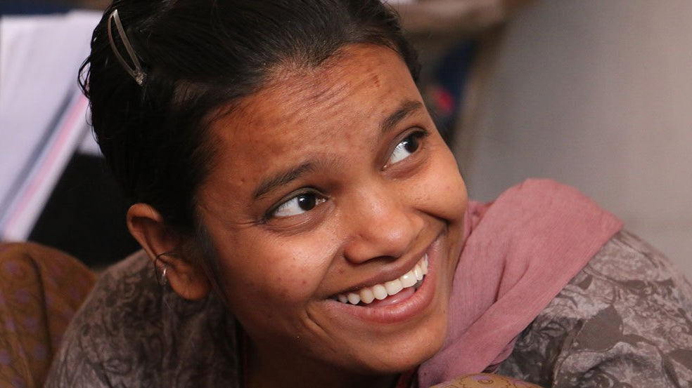 Nazia, one of Anchal's female artisans