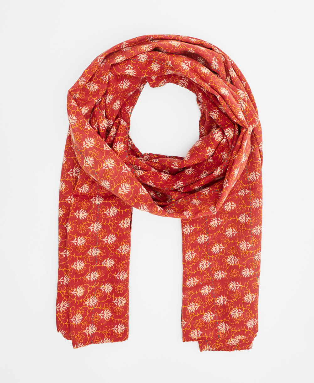 long cotton scarf
