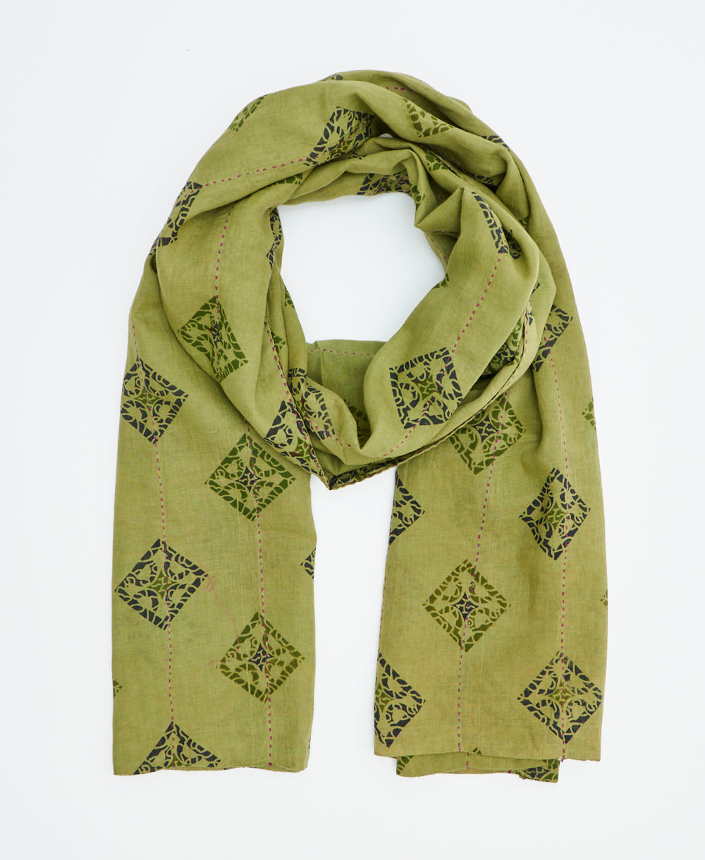 long cotton scarf