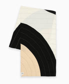 eclipse long scarf made from 100% organic cotton and hand-embroidered in India