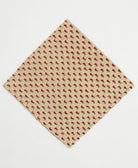 cotton bandana scarf handmade in India from upcycled cotton one-of-a-kind saris