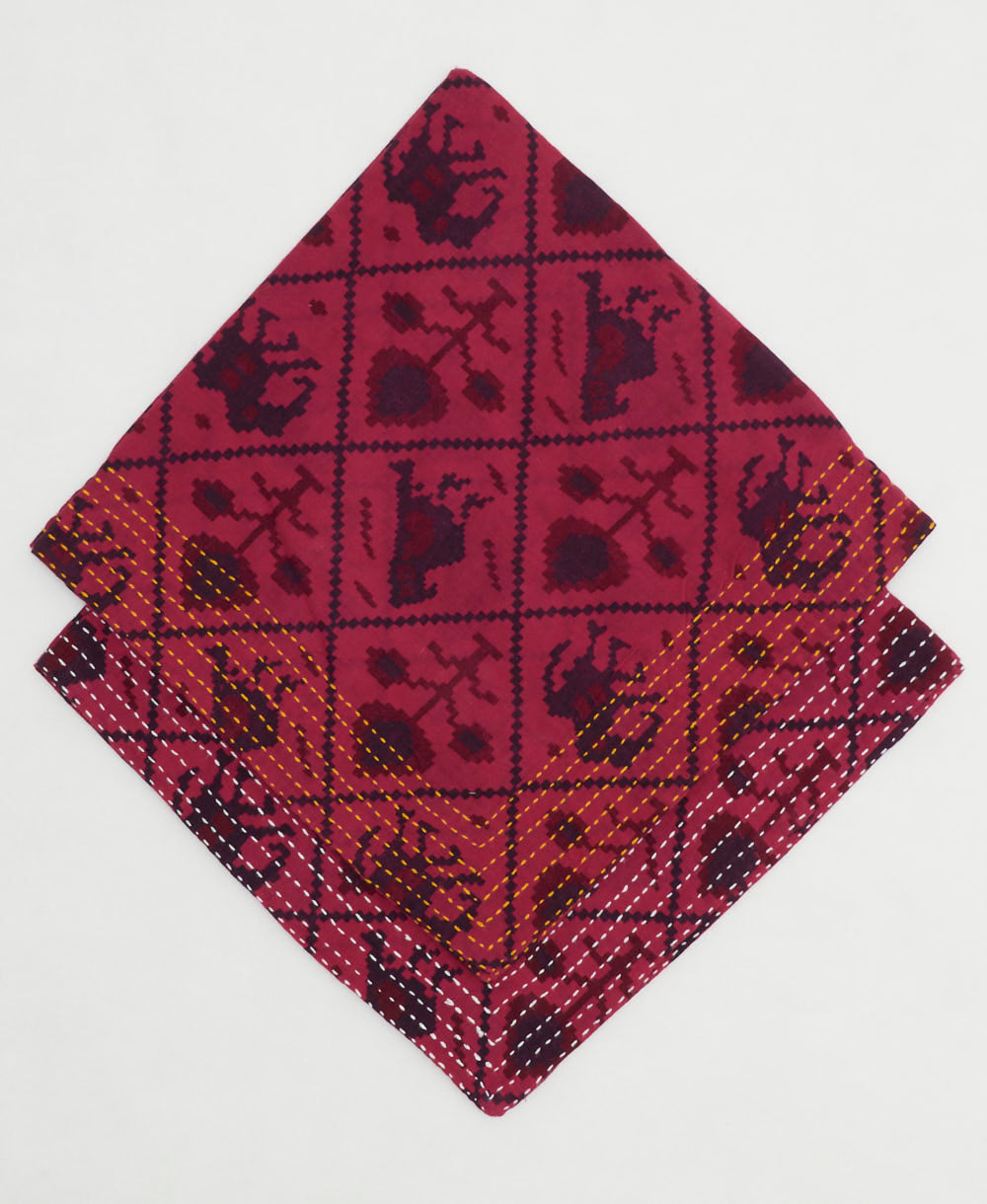 sustainable bandana scarf handmade by women artisans in India