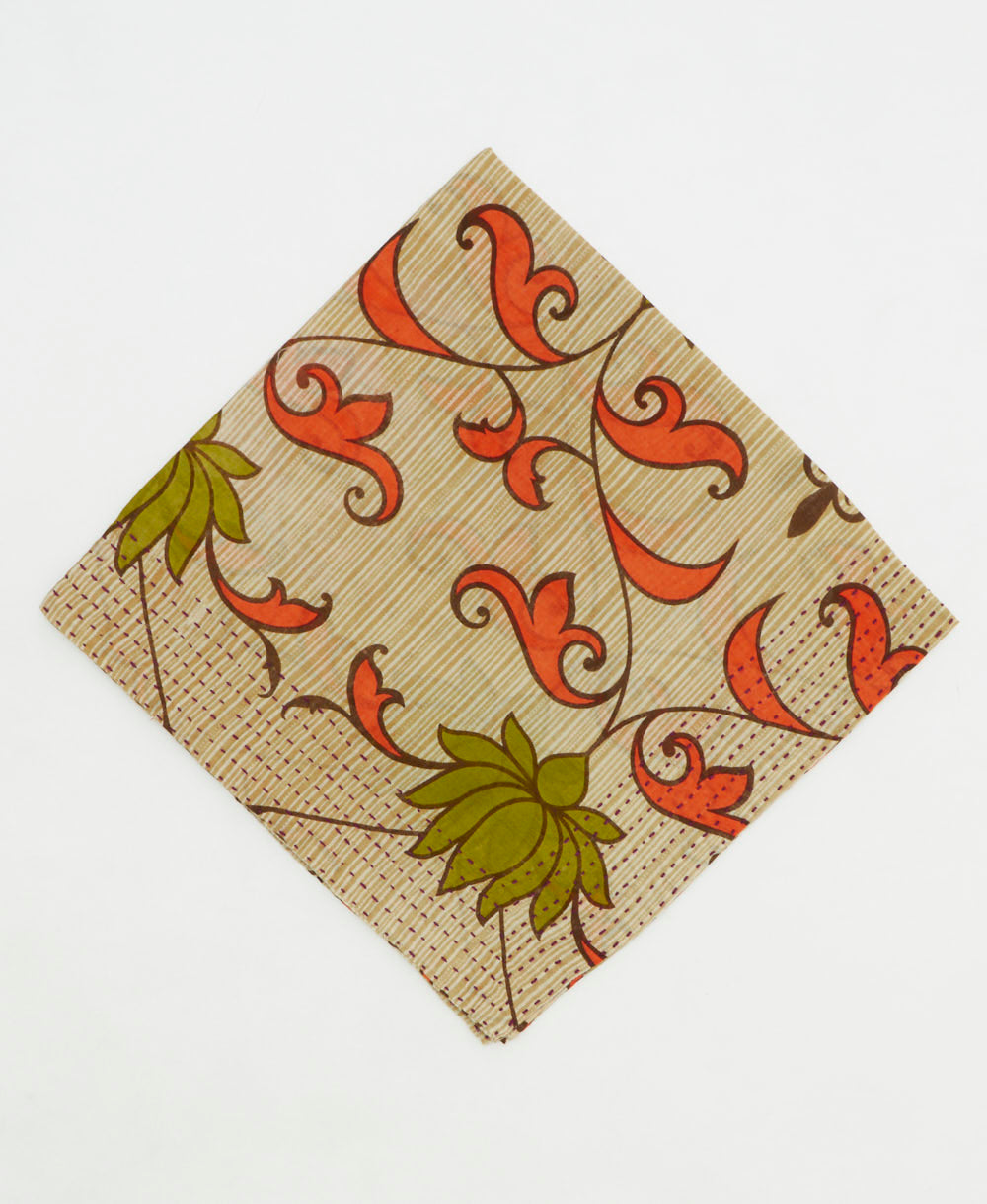 vintage cotton neckerchief