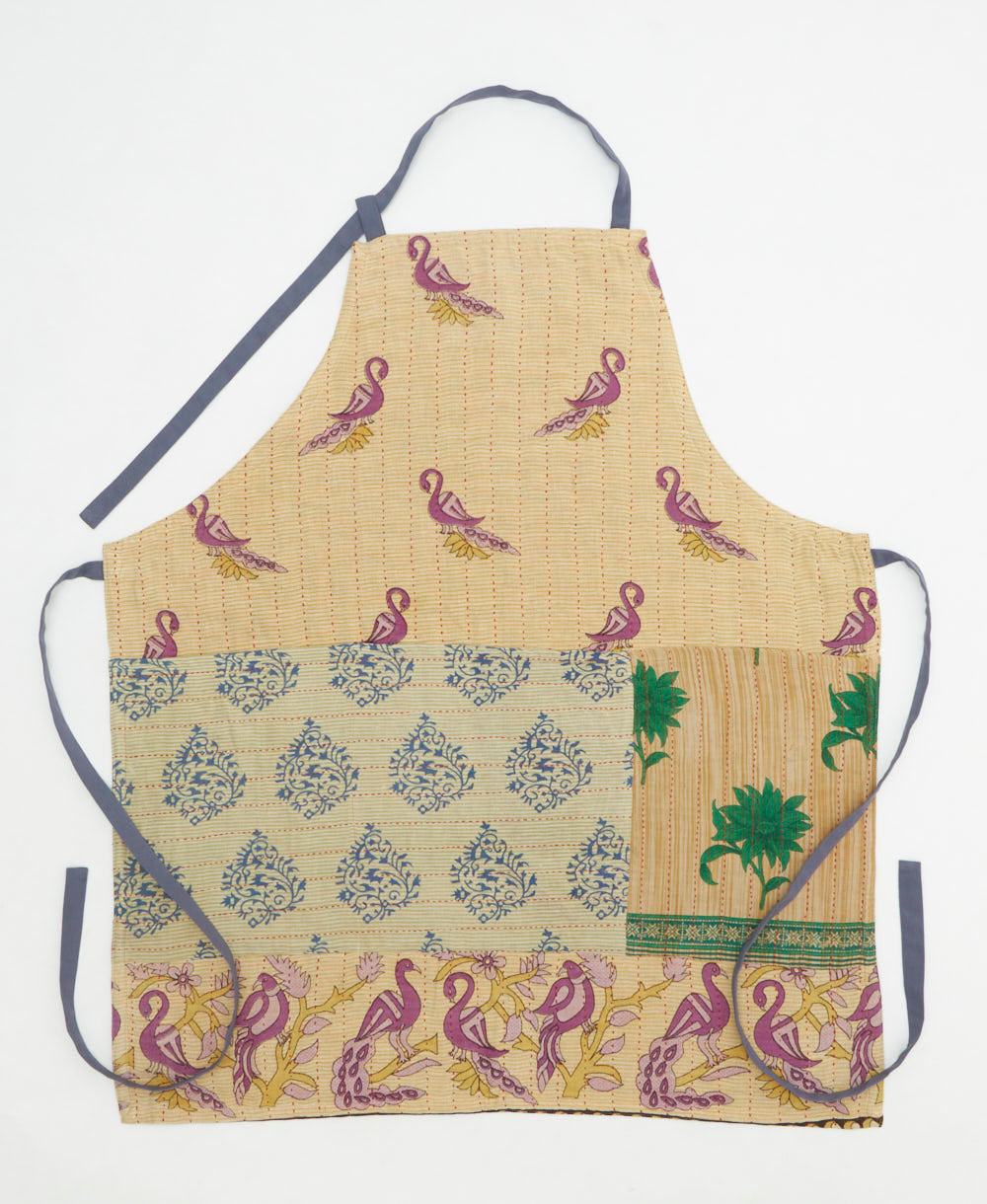 vintage bib apron handmade in India