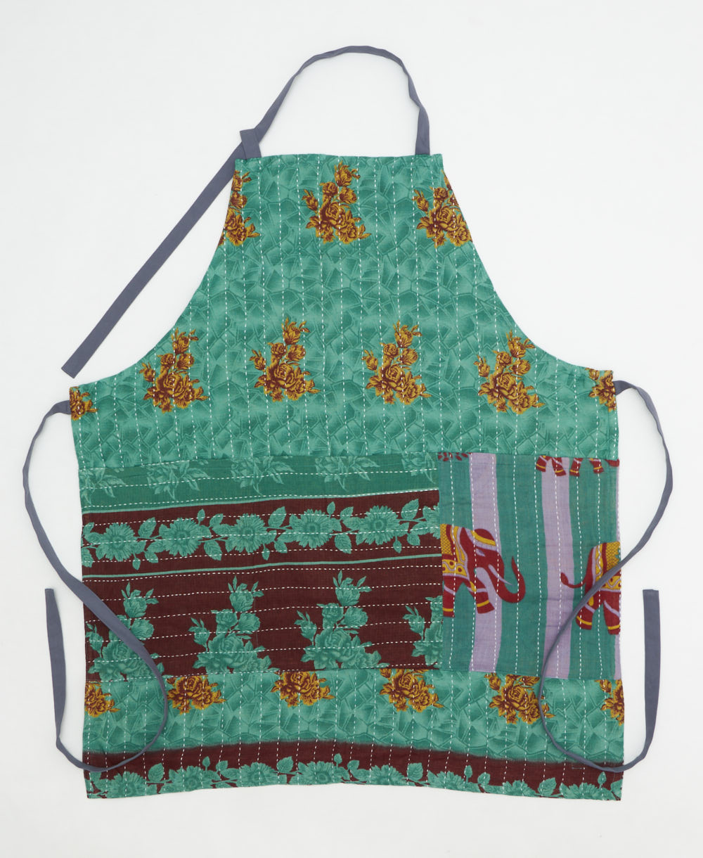 vintage bib apron handmade in India