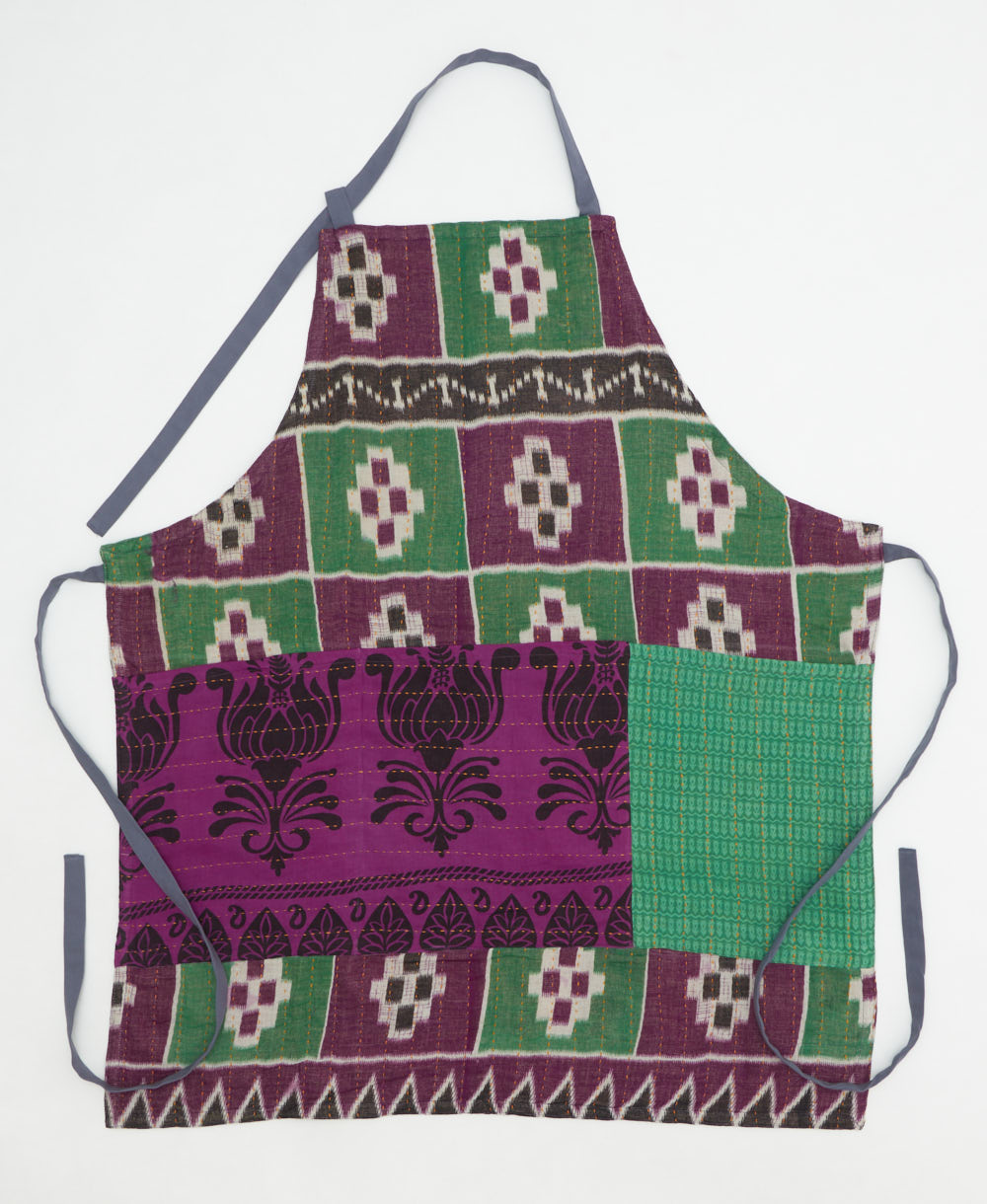 vintage bib apron handmade in India