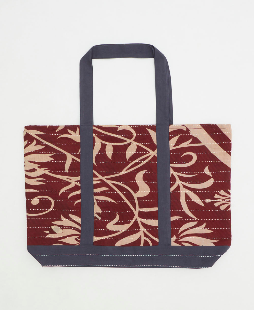 vintage canvas tote bag