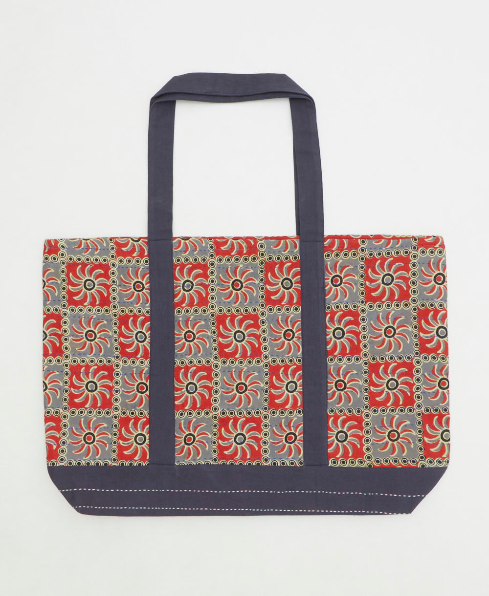 kantha canvas tote