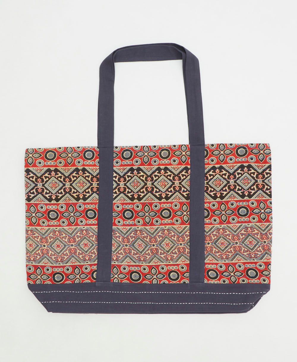 vintage canvas tote bag