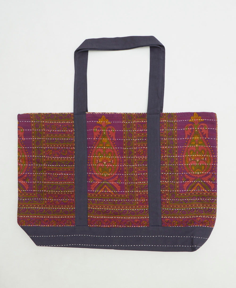 vintage canvas tote bag