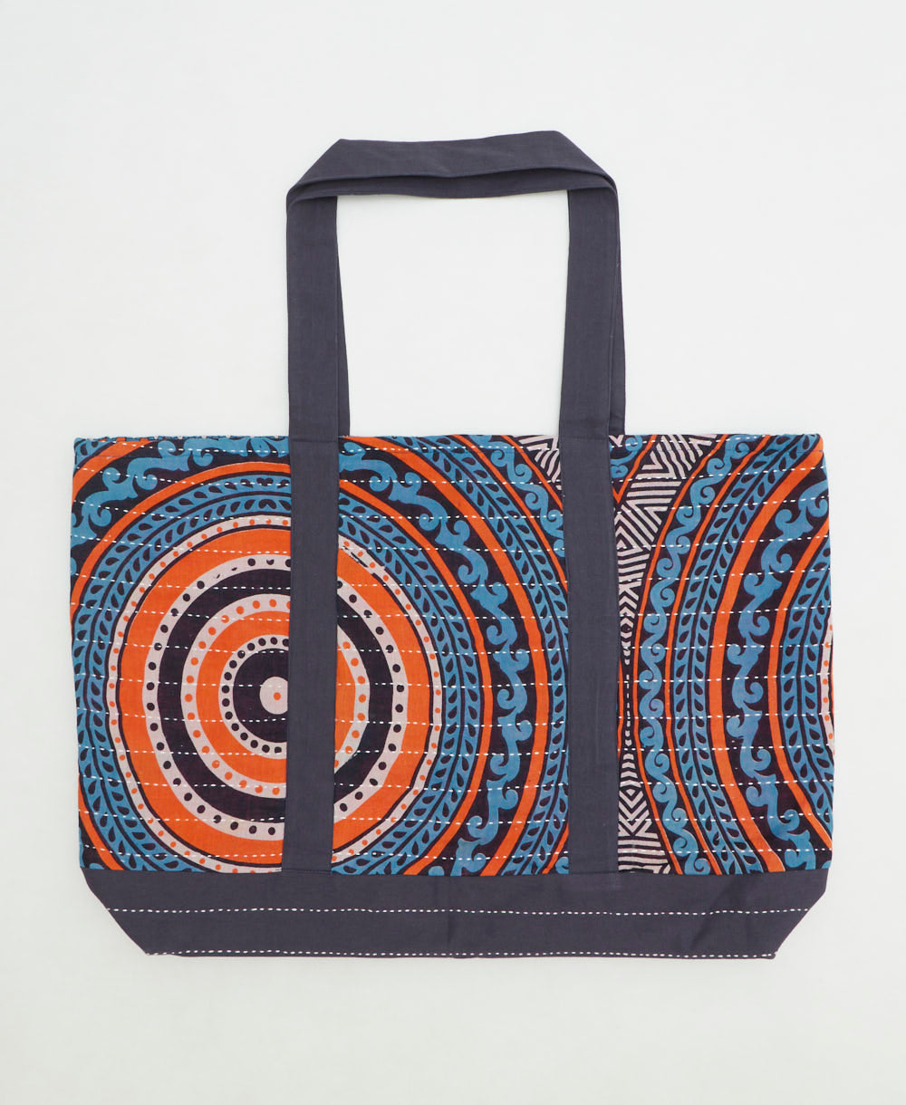 vintage canvas tote bag