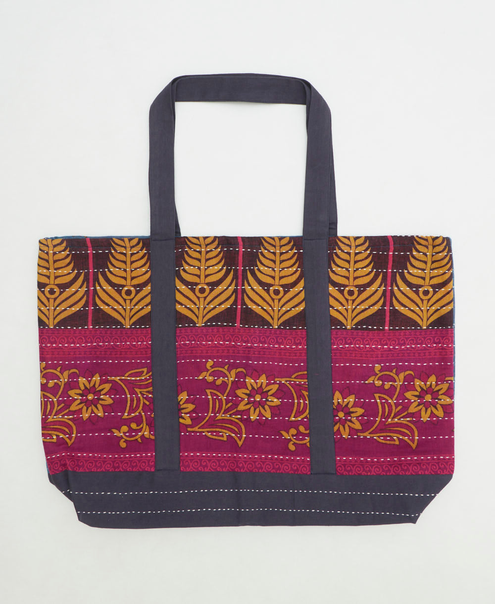 vintage canvas tote bag