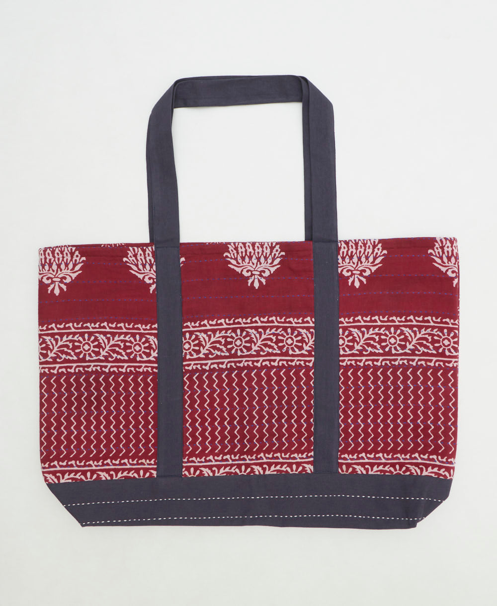 vintage canvas tote bag