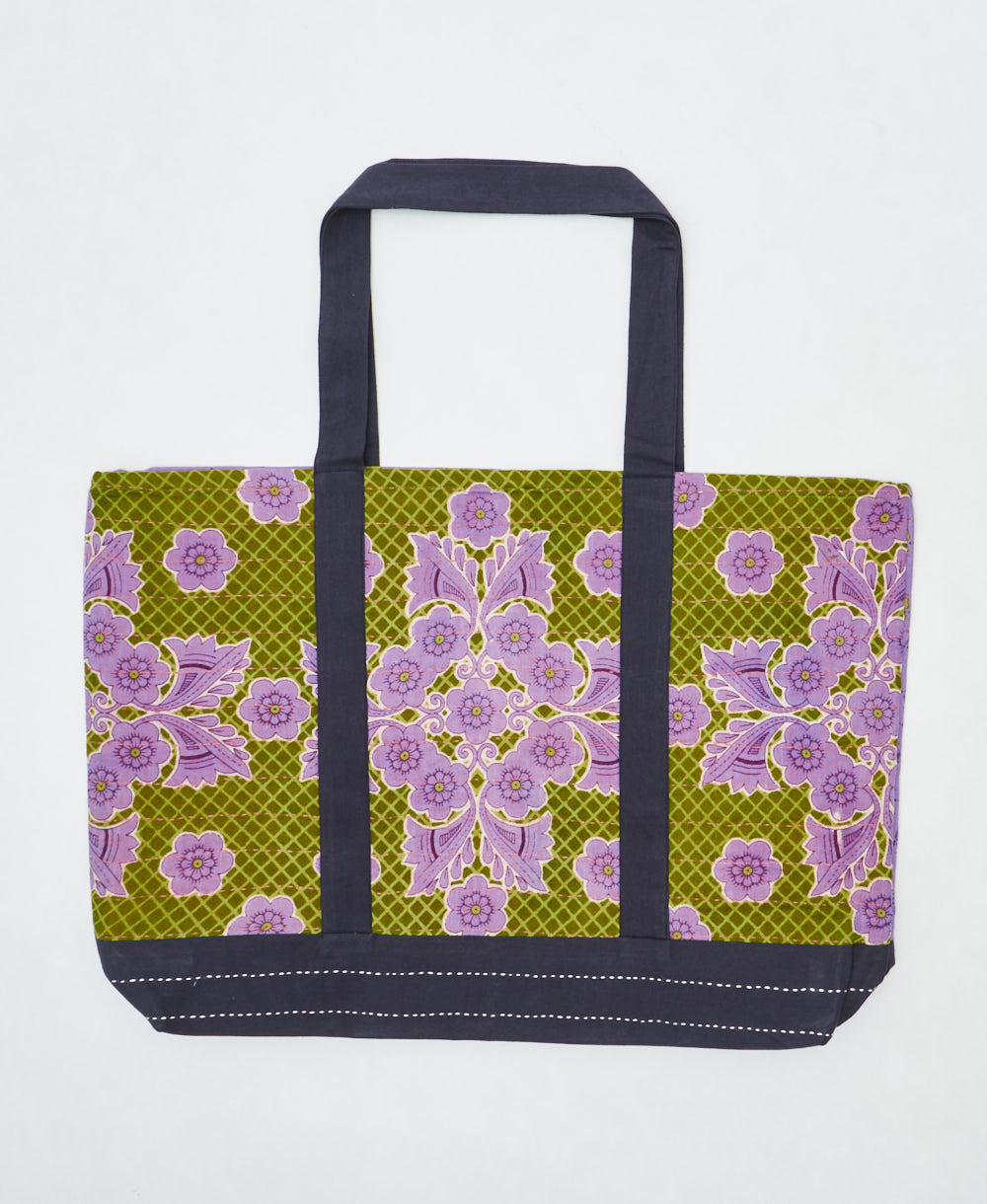 vintage canvas tote bag