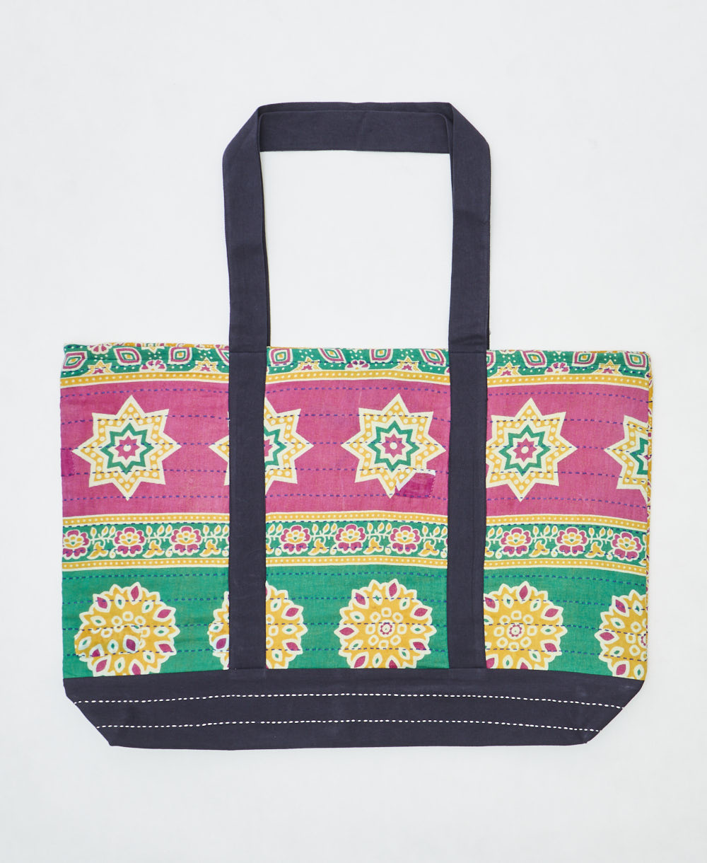 vintage canvas tote bag