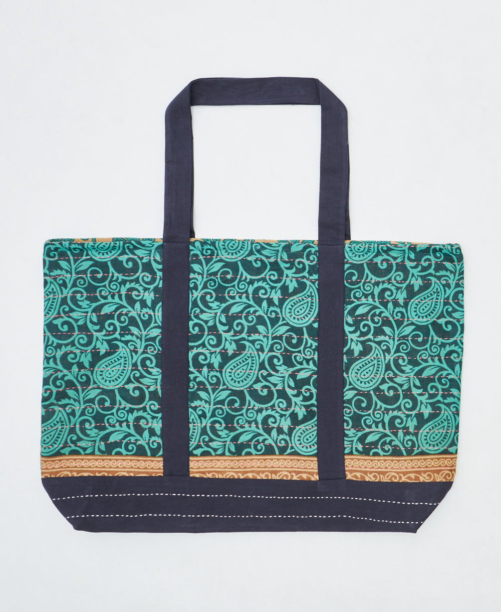 vintage canvas tote bag