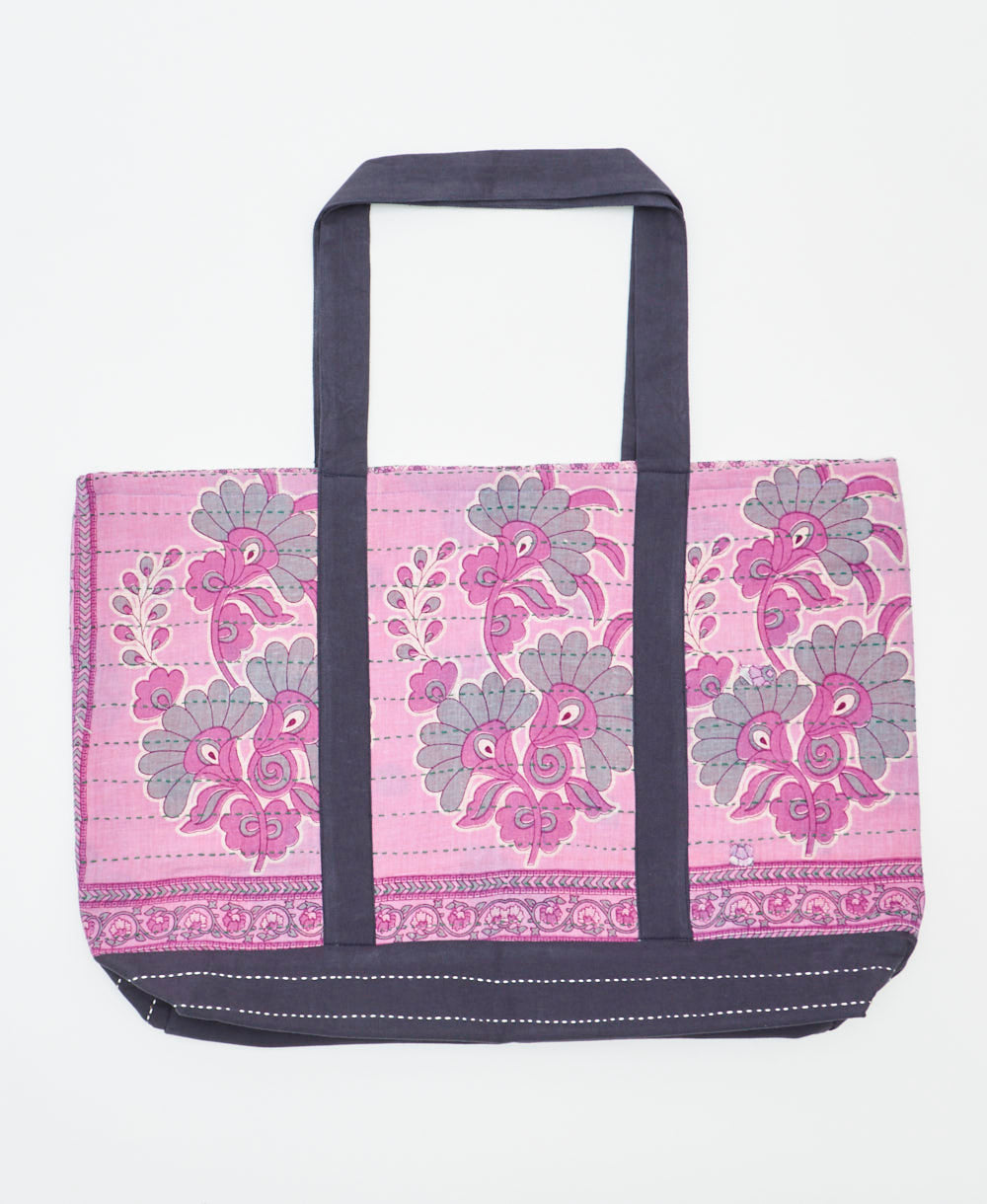 vintage canvas tote bag