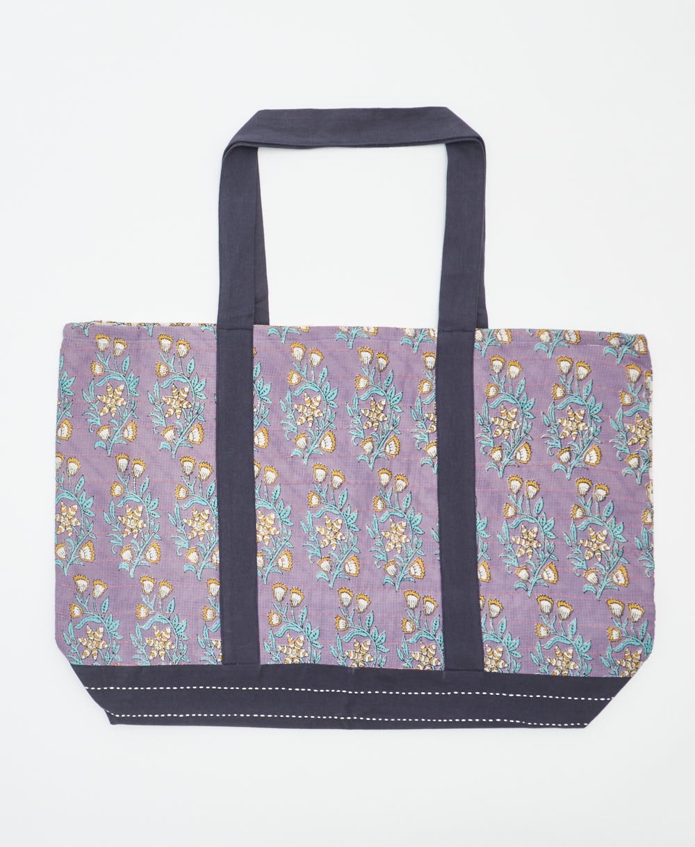 vintage canvas tote bag
