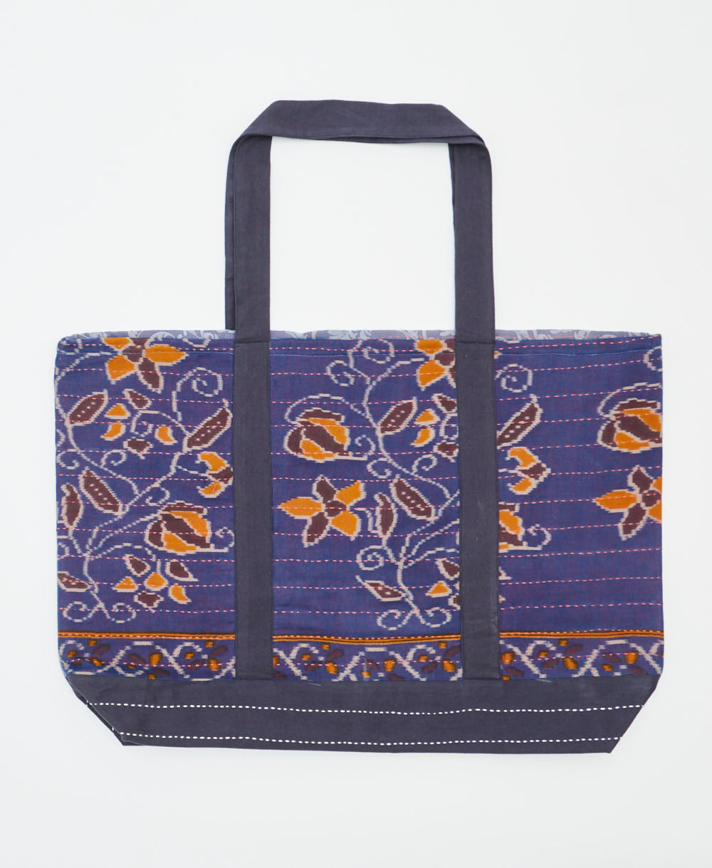 vintage canvas tote bag