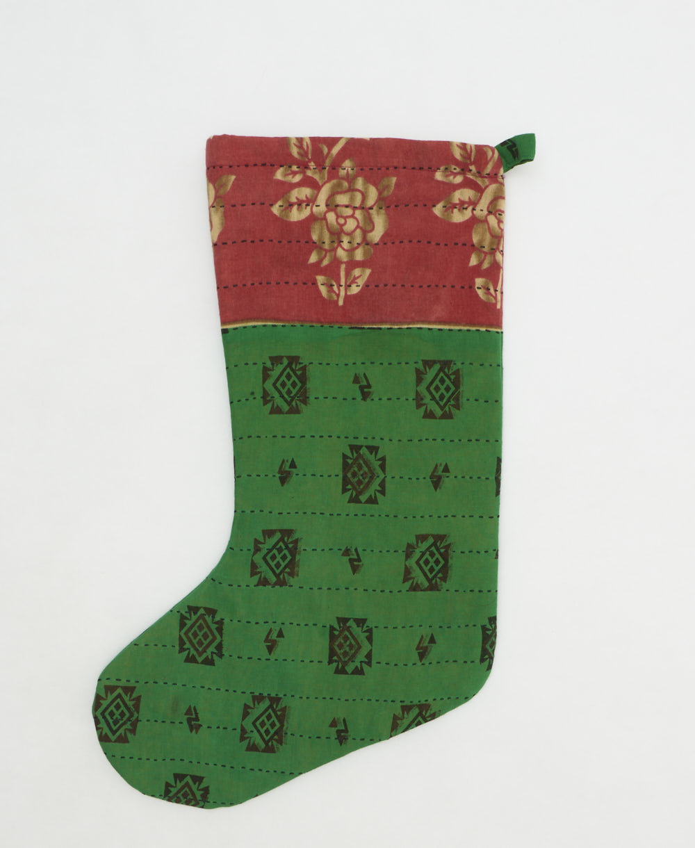 handmade holiday stocking