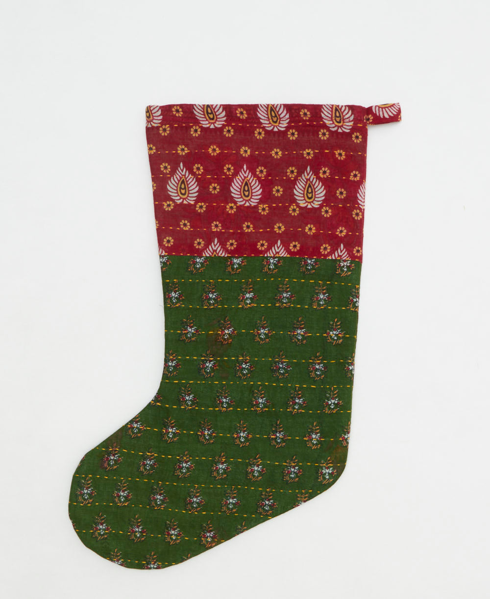 handmade holiday stocking