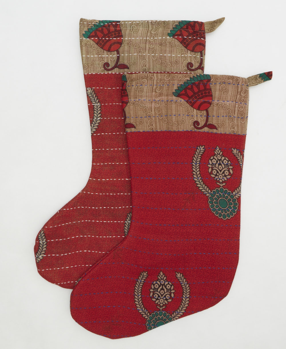 red christmas stocking