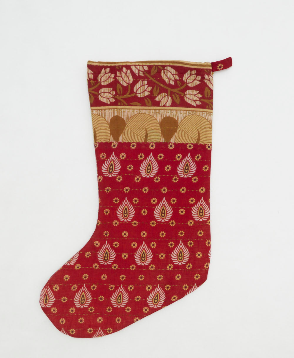 handmade holiday stocking