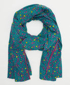cotton long scarf handmade in India from vintage cotton fabrics in one-of-a-kind vintage patterns