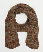 cotton long scarf handmade in India from vintage cotton fabrics in one-of-a-kind vintage patterns