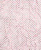 long cotton scarf handmade in India from upcycled vintage fabrics & embroidered