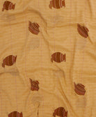 long cotton scarf handmade in India from upcycled vintage fabrics & embroidered