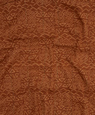 long cotton scarf handmade in India from upcycled vintage fabrics & embroidered