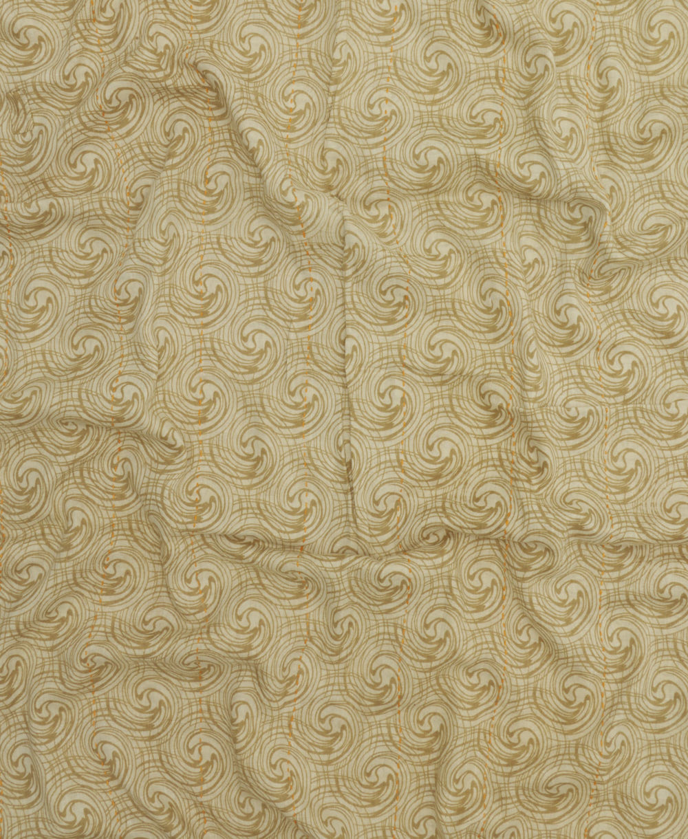 lightweight long scarf made from vintage cotton saris in India by women artisans