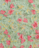 handmade embroidered cotton scarf