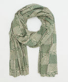 oversized long cotton scarf