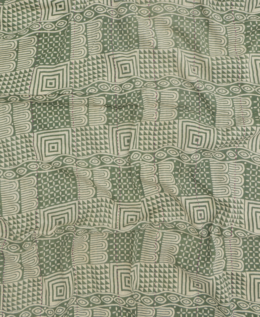 handmade embroidered cotton scarf