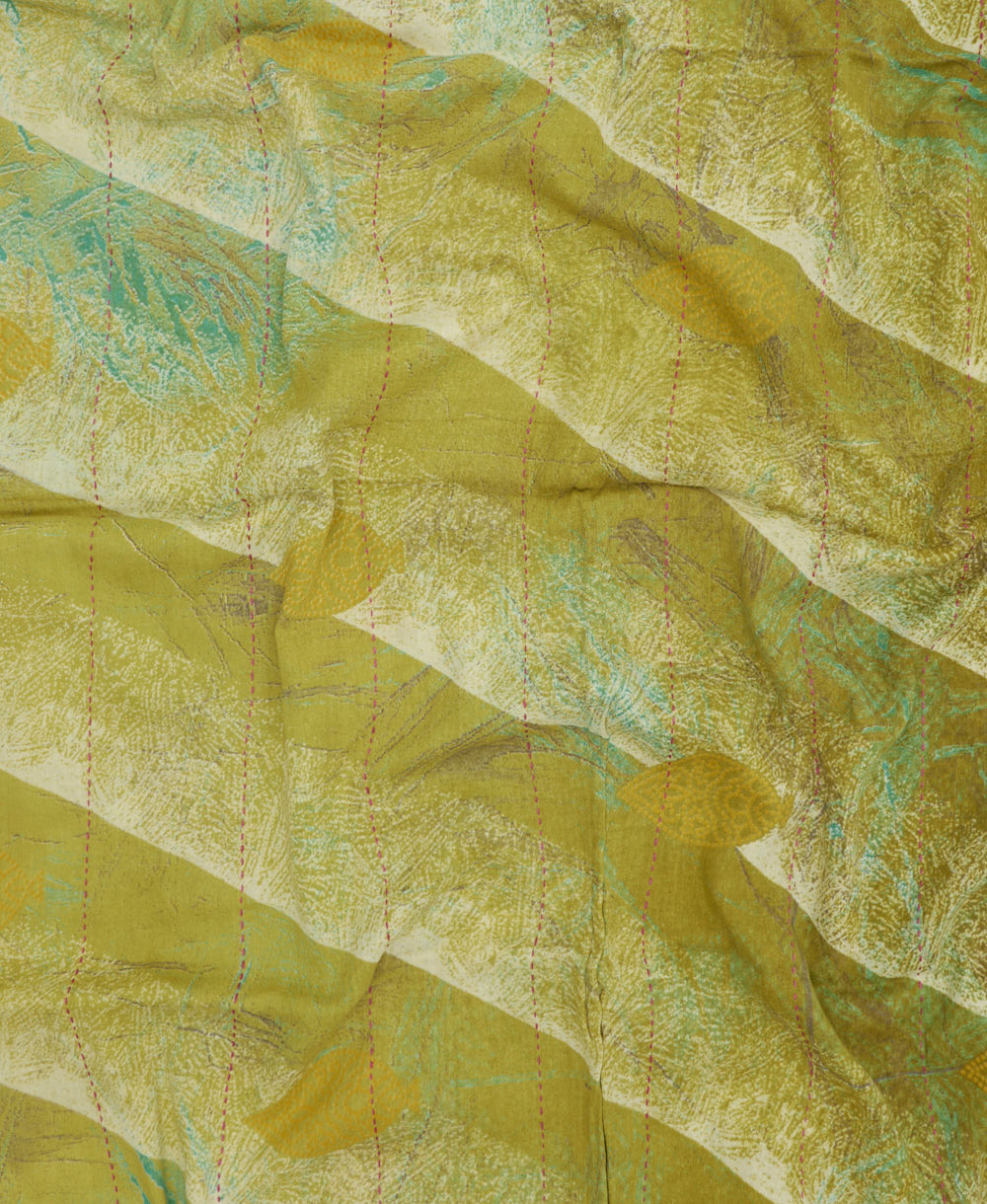 handmade embroidered cotton scarf