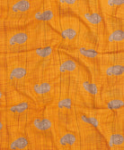 handmade embroidered cotton scarf