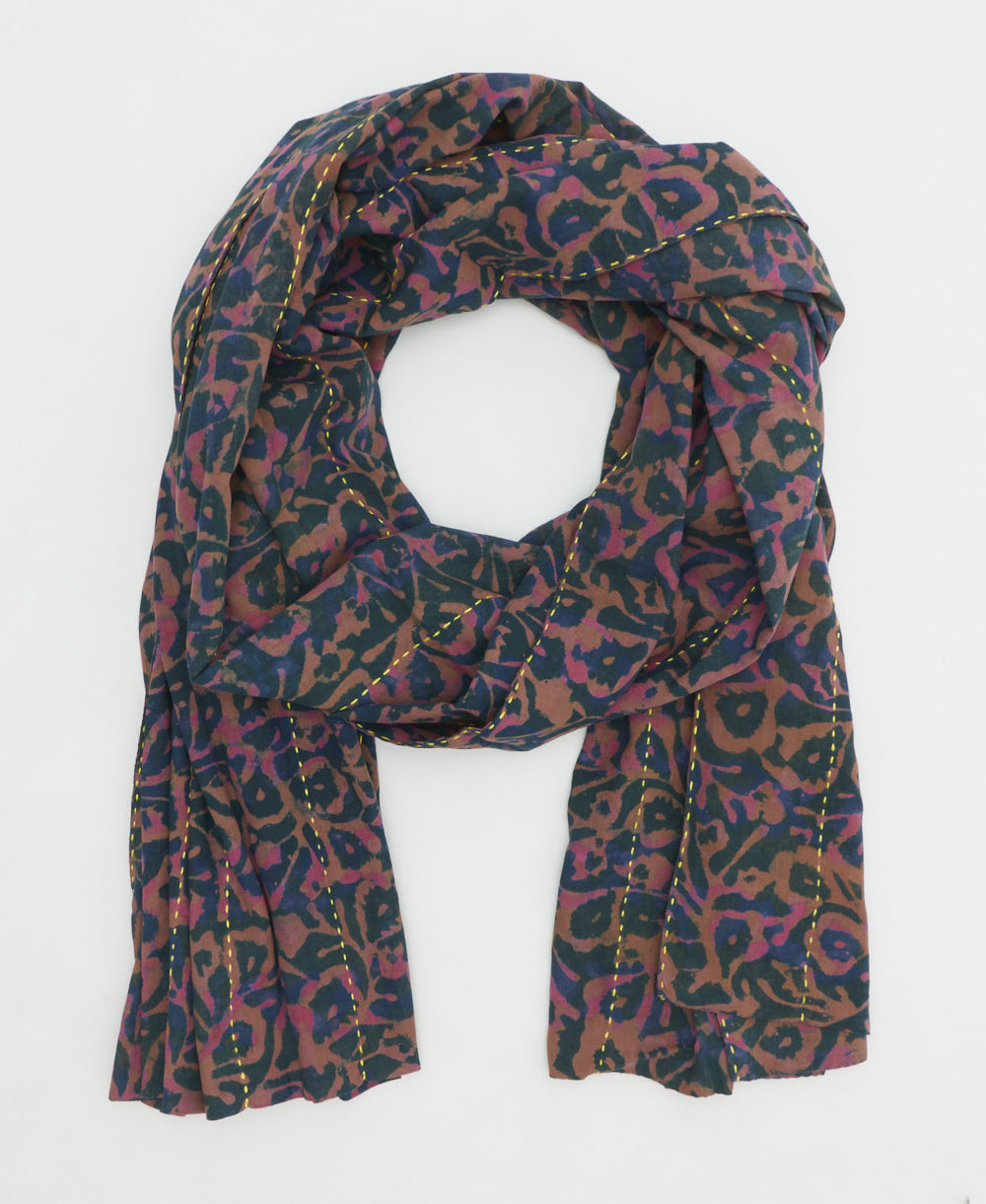 oversized long cotton scarf