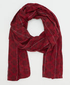 oversized long cotton scarf