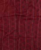 handmade embroidered cotton scarf