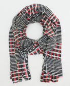 oversized long cotton scarf