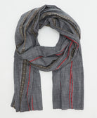 oversized long cotton scarf