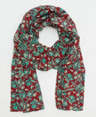 oversized long cotton scarf