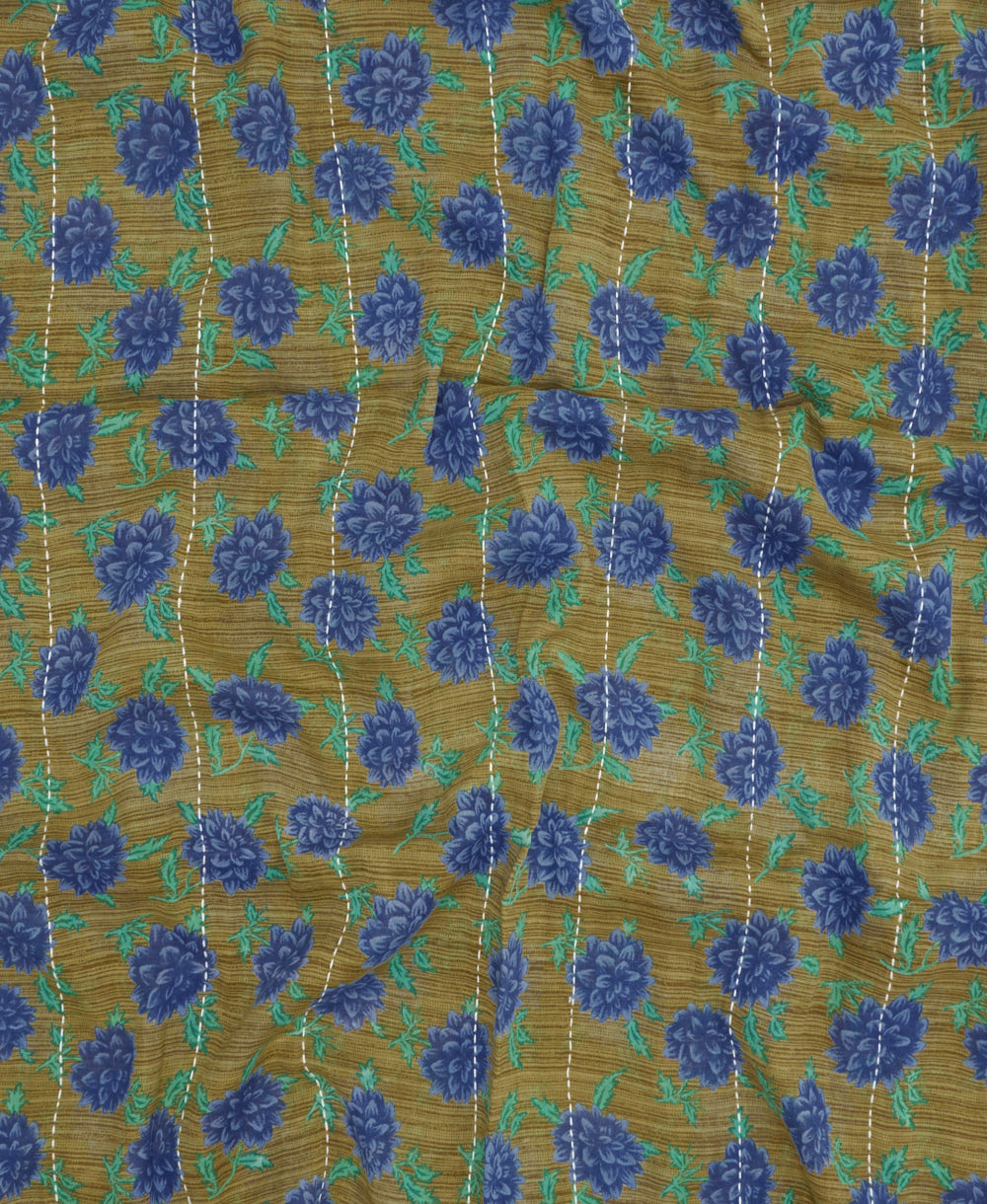 handmade embroidered cotton scarf