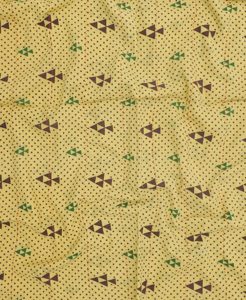 handmade embroidered cotton scarf