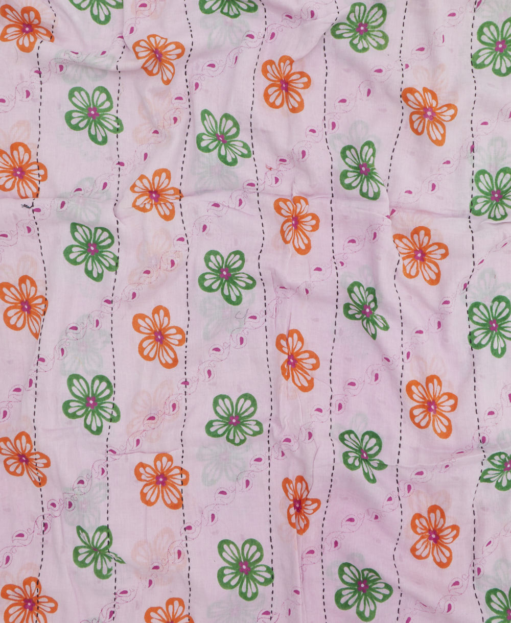 handmade embroidered cotton scarf