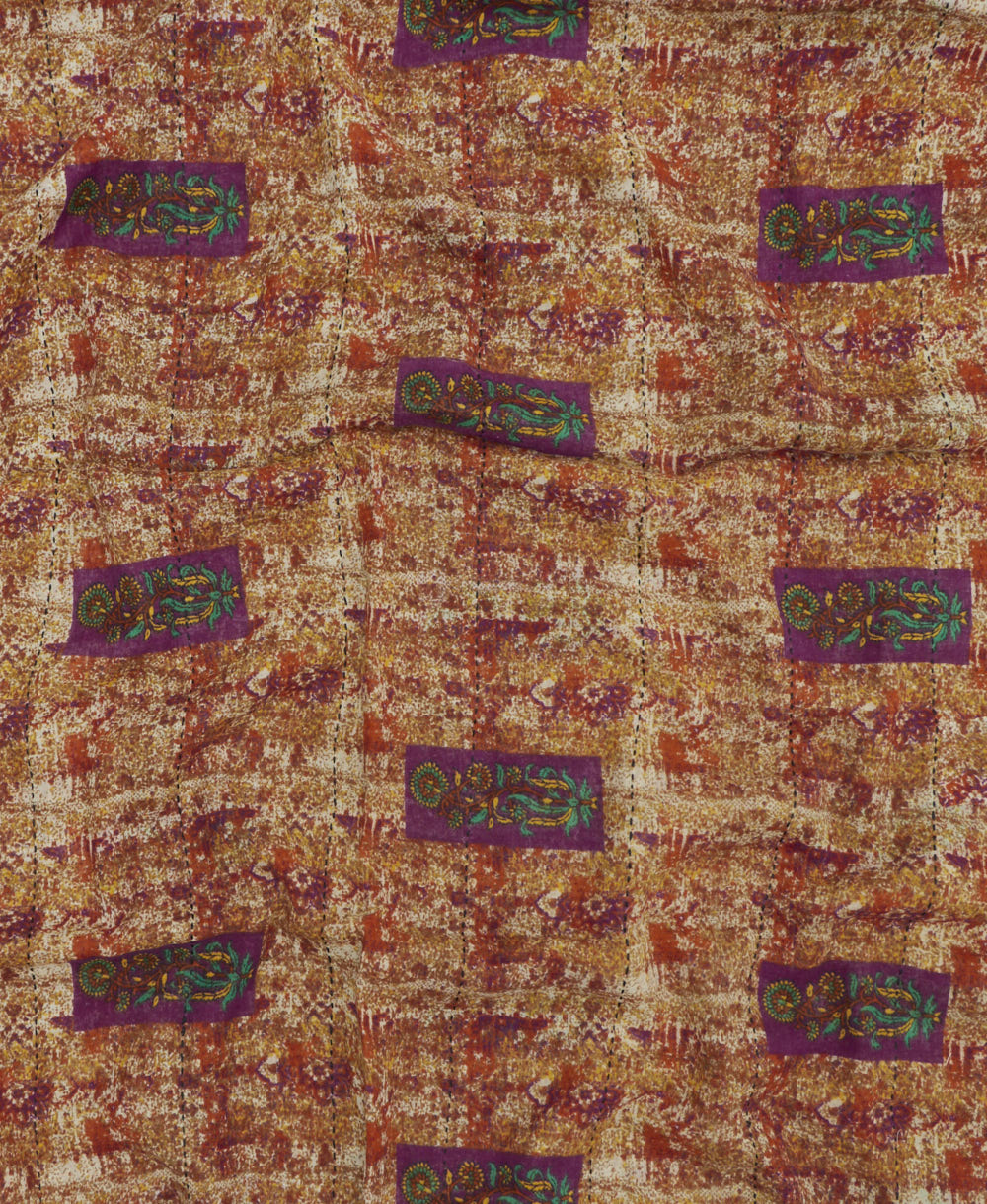 handmade embroidered cotton scarf